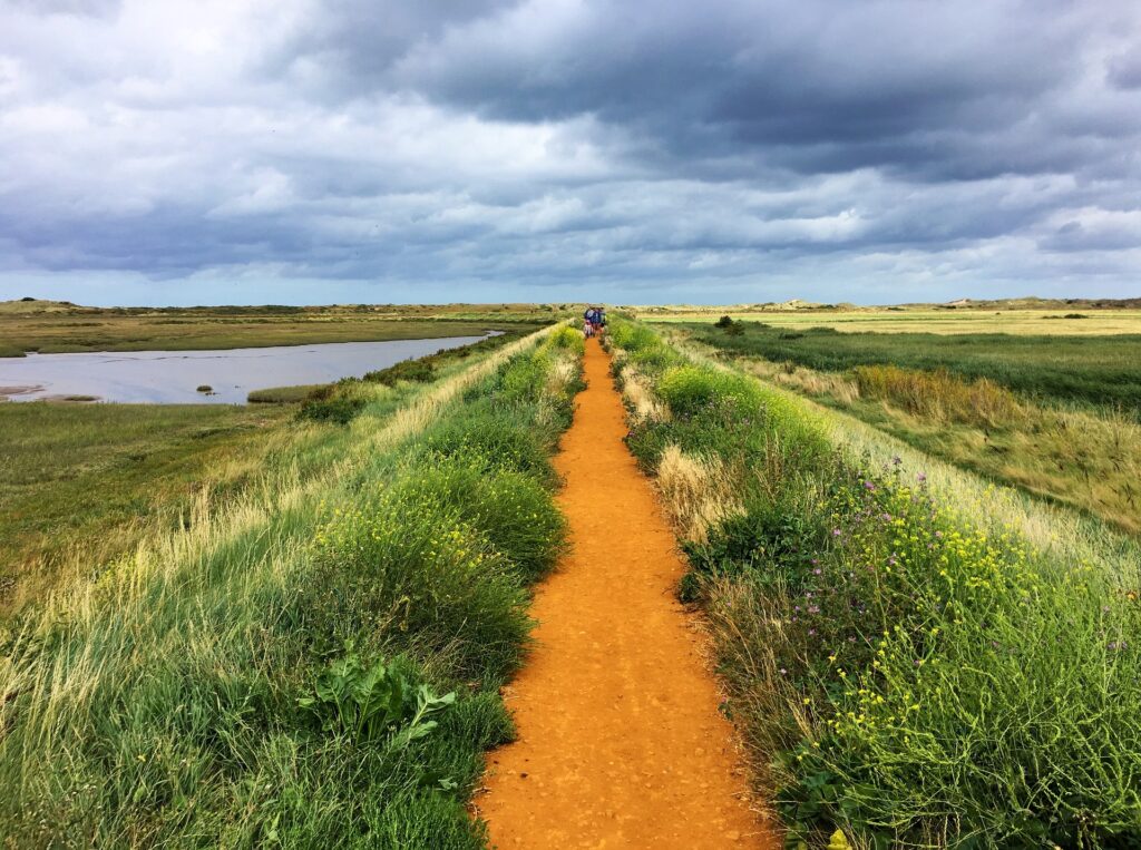 Photo of trail on the Norfolk Coastal Path
